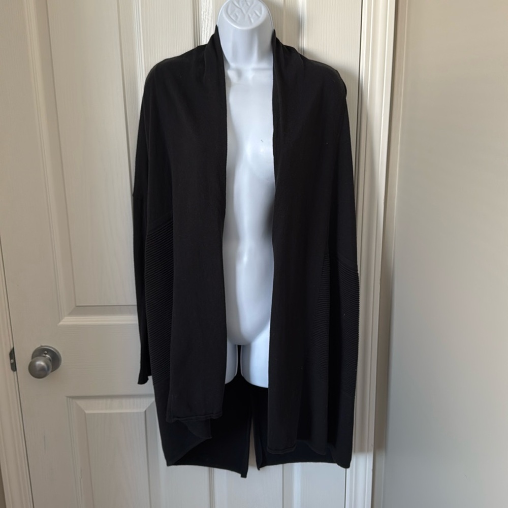 CALIA Carrie Underwood Journey Convertible Long Open Cardigan Sweater